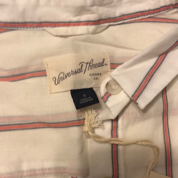 Universal Threads Striped button up - Picture 3 of 3